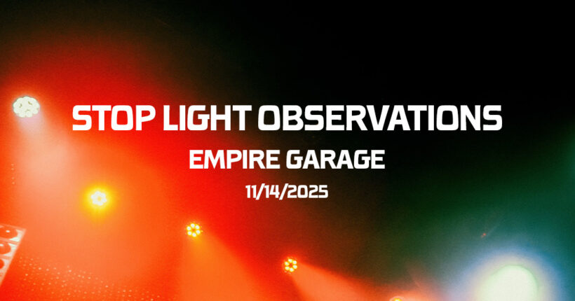 Stop Light Observations square